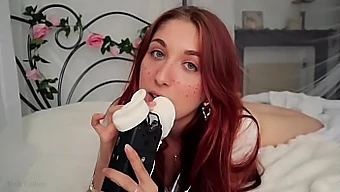 HD-video van een Franse amateur die een ASMR aftrek tutorial geeft