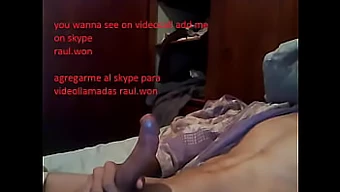 Skype setkání s Raul.Won vede k intenzivní cum session